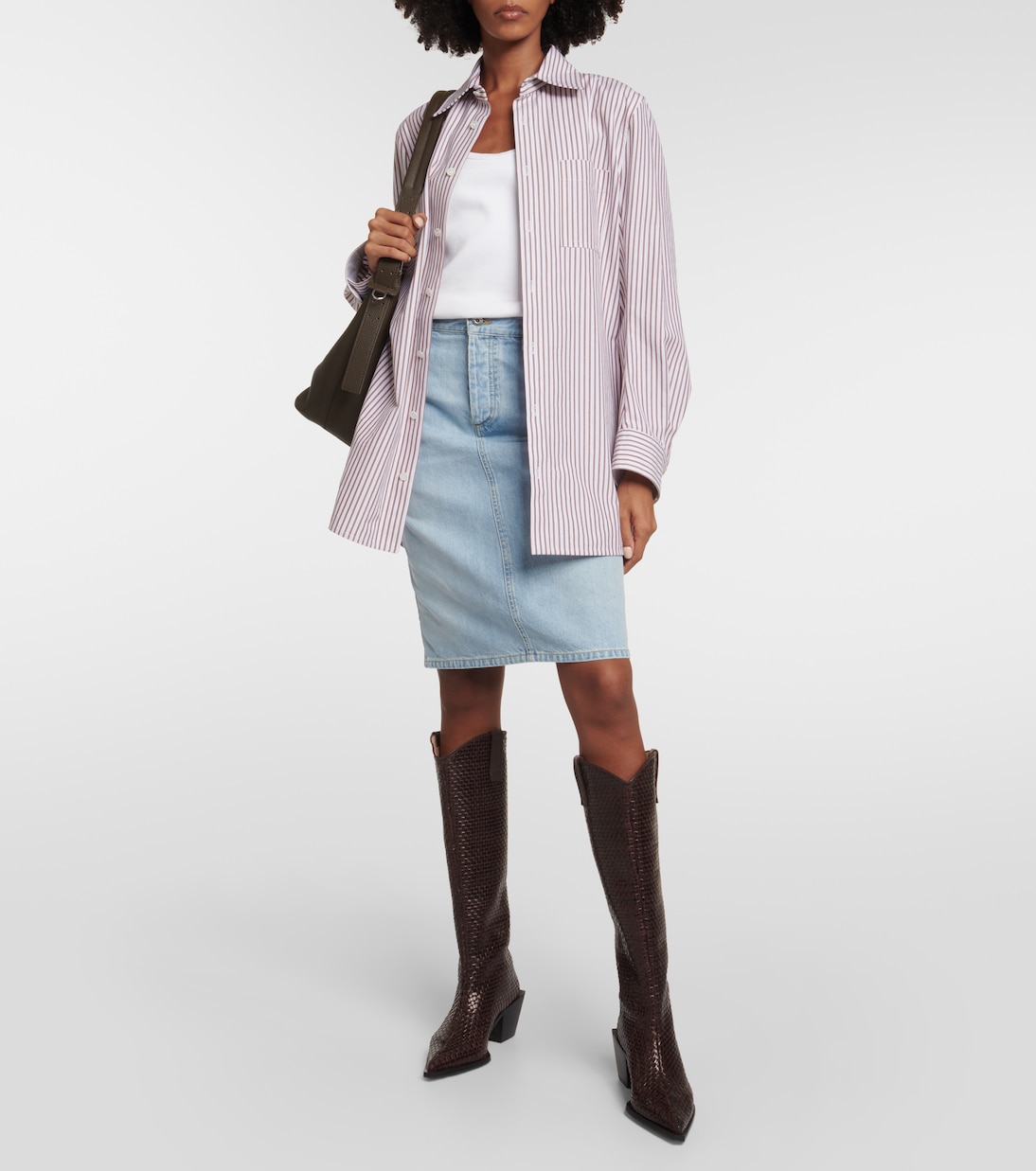 Botas altas Sole Telar de piel | Souliers Martinez