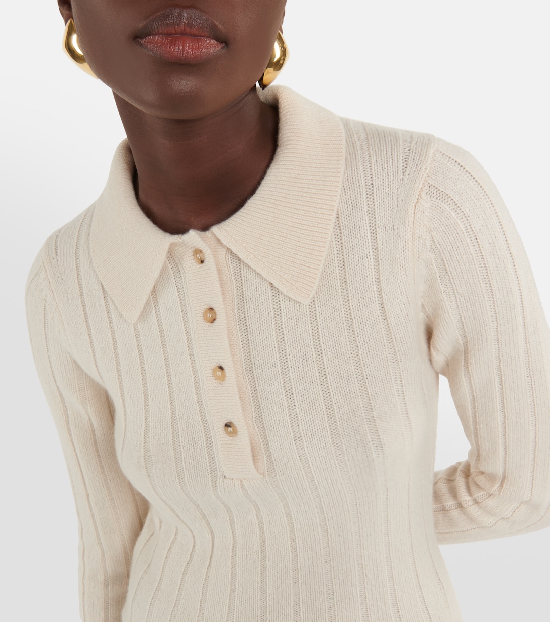 Pullover Hans in cashmere a coste | Khaite