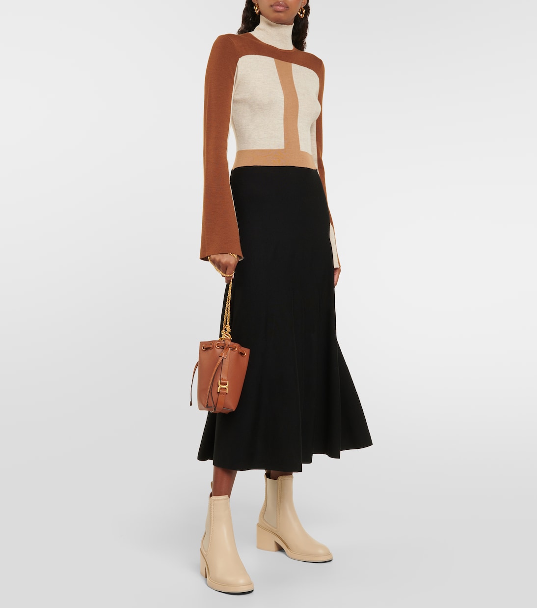 Mallo leather Chelsea boots | Chloé