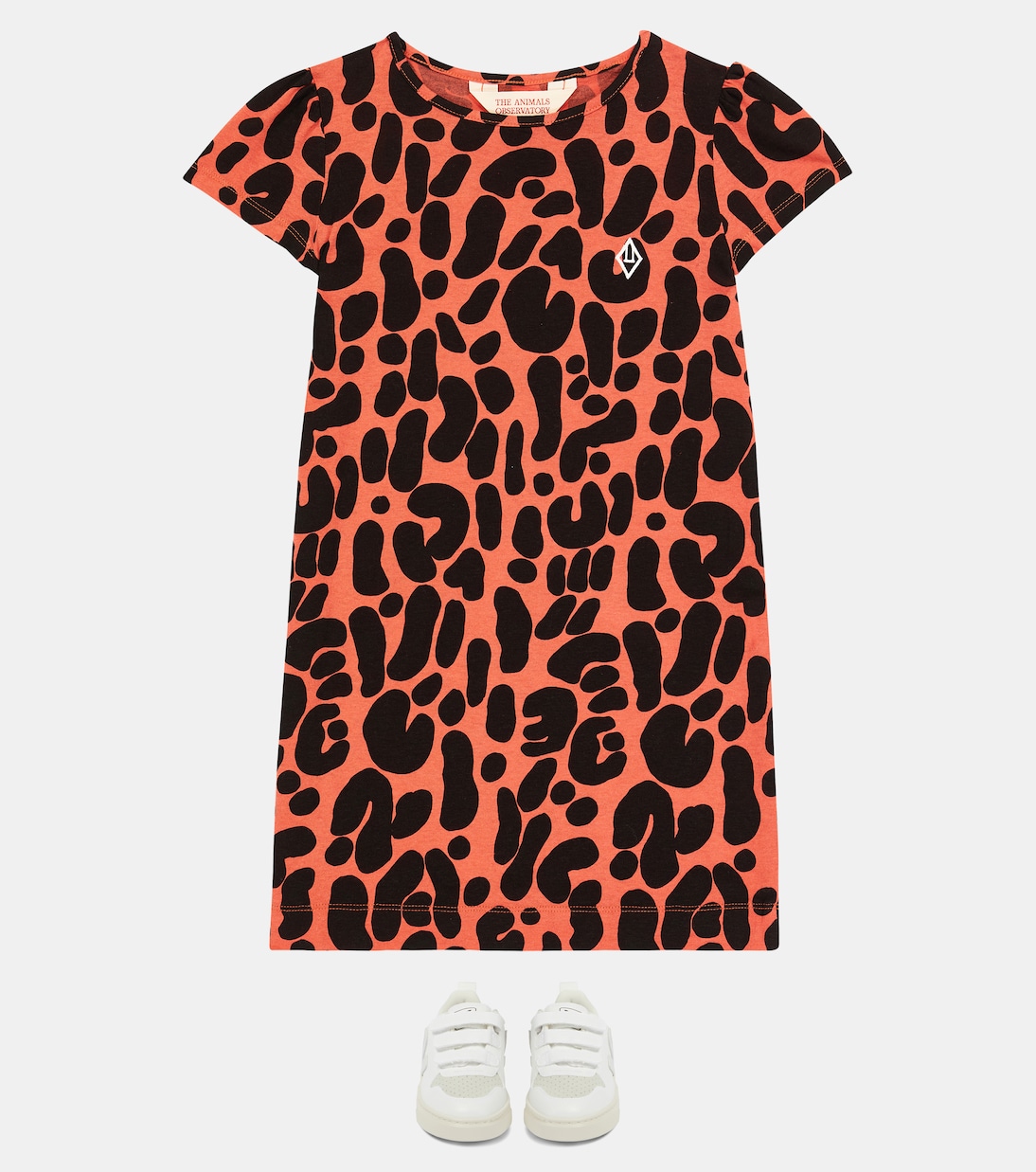 Kleid Flamingo aus Baumwolle | The Animals Observatory