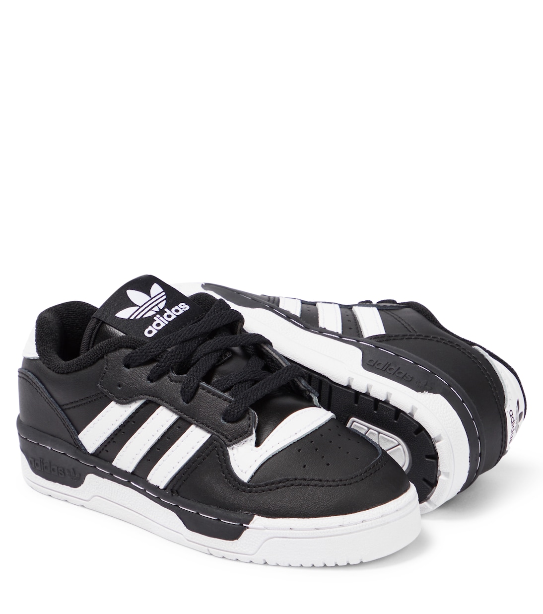 Sneakers Rivalry Low aus Leder in Schwarz Adidas Originals Kids Mytheresa