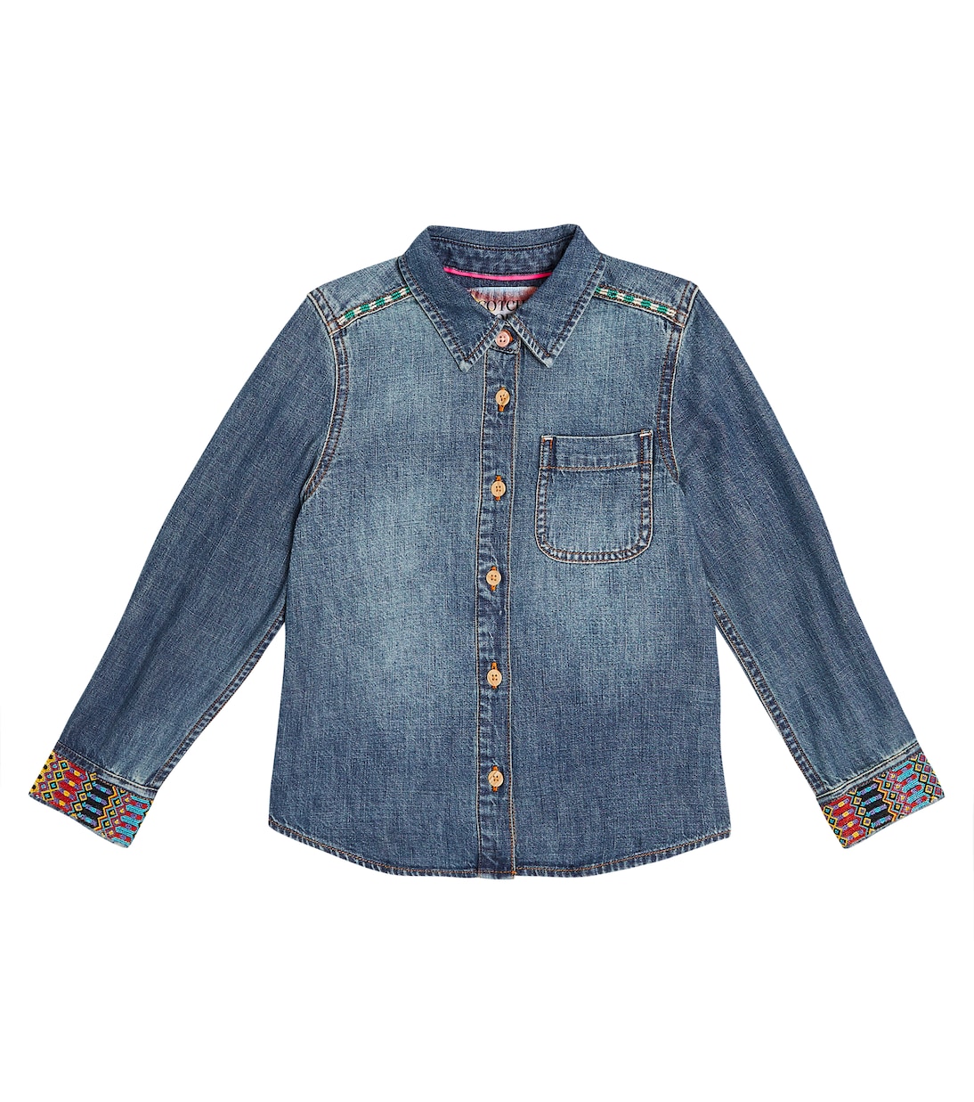 Besticktes Jeanshemd | Scotch & Soda Kids