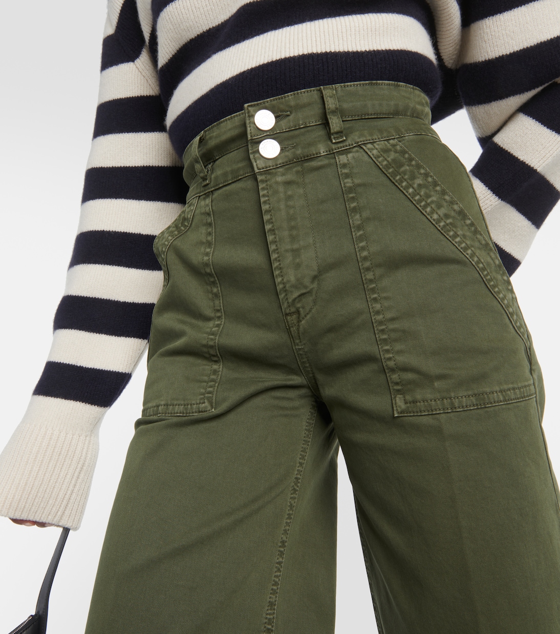 Jean ample à taille haute | Frame
