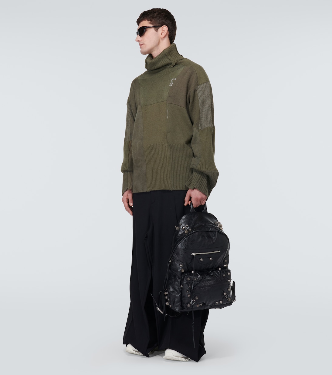 Weite Hose aus Wolle | Balenciaga