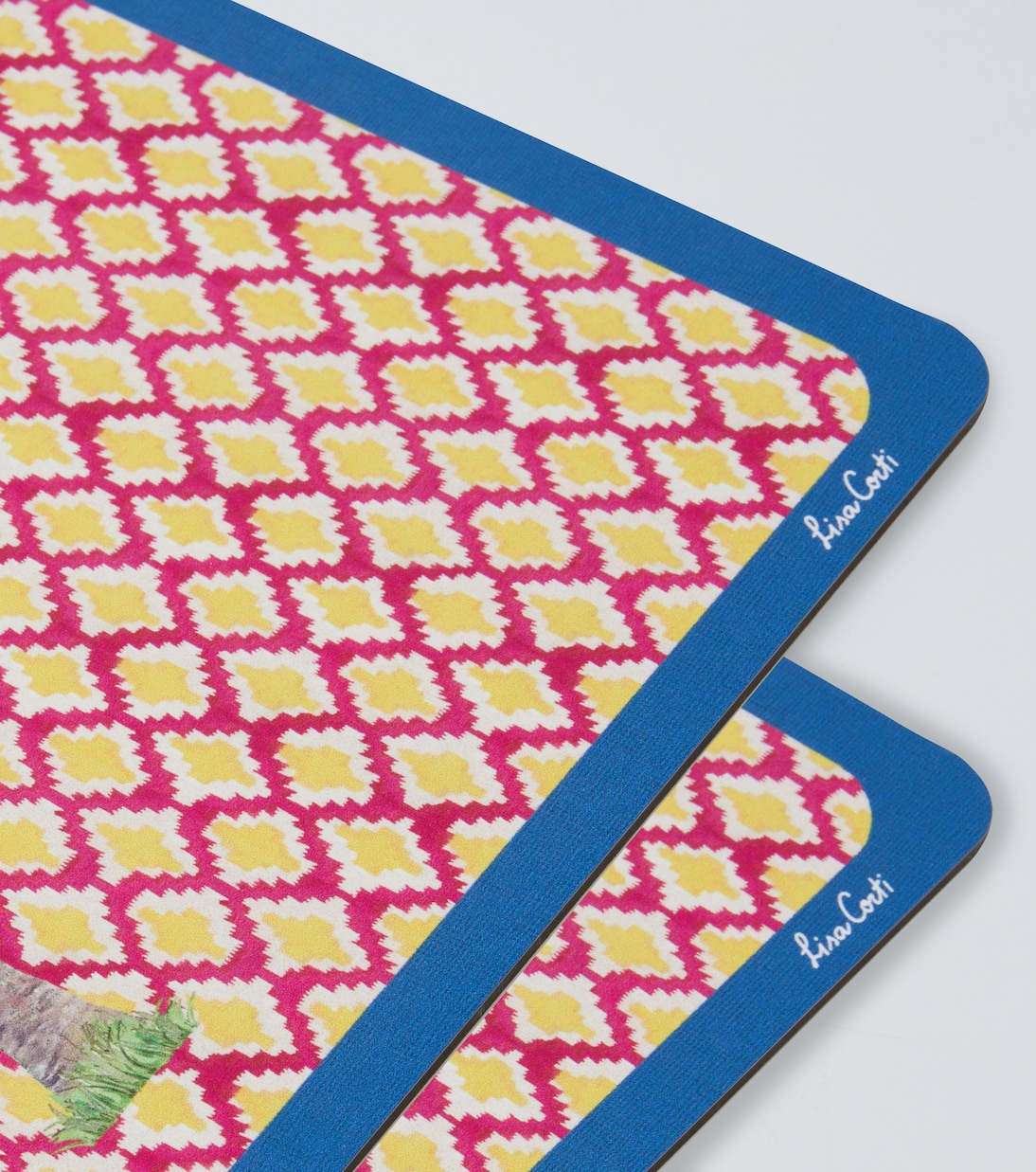 Hima Palma Yellow set of 2 placemats | Lisa Corti