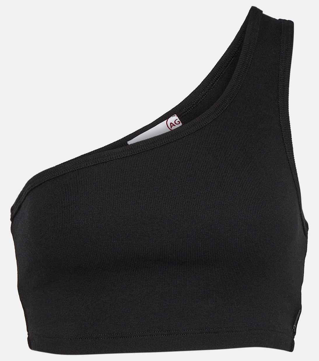 x EmRata Miranda cotton-blend crop top | AG Jeans