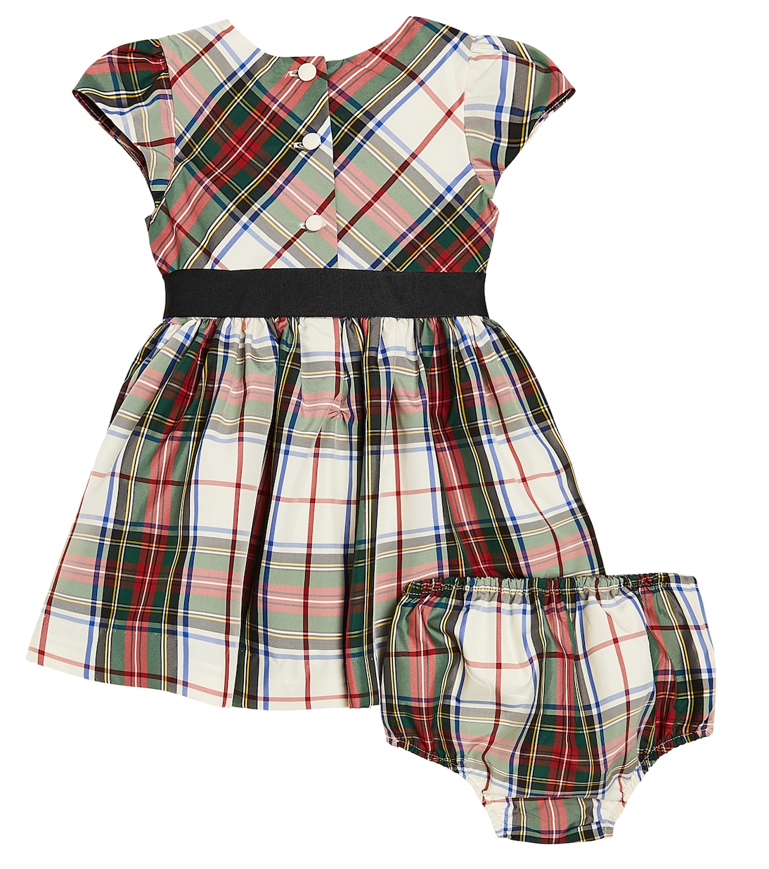 Baby Martyna checked dress and bloomers set | Polo Ralph Lauren Kids