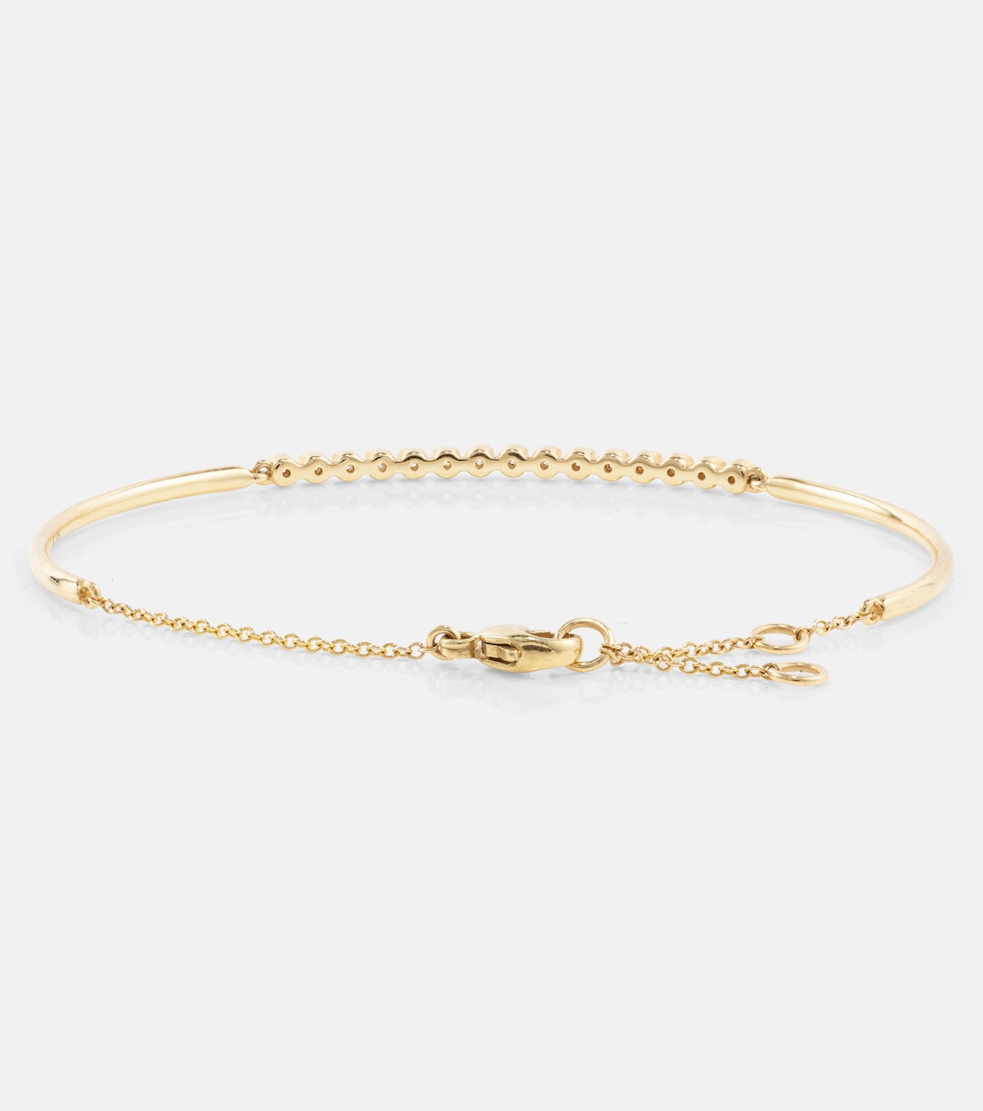 Bracciale in oro 10kt STONE AND STRAND con diamanti, stile giovanile