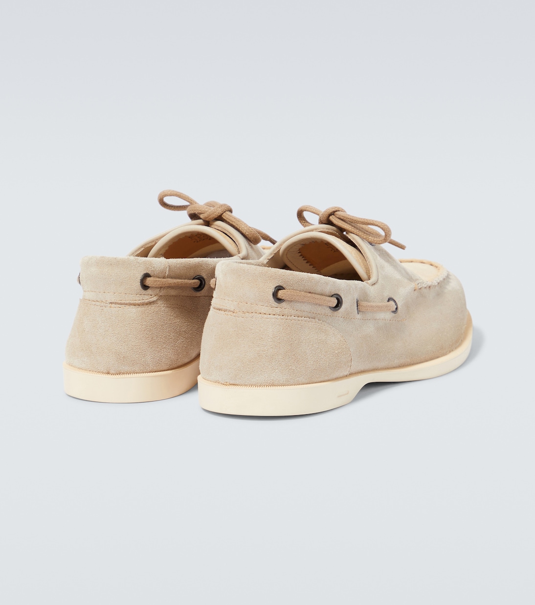 Chaussures bateau Foil en daim | John Lobb