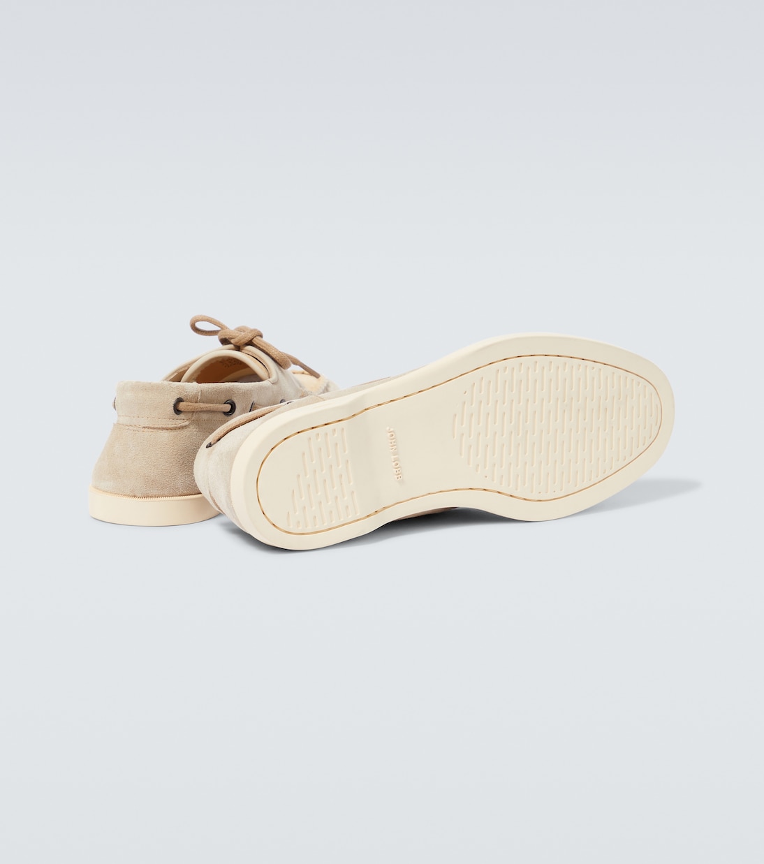 Chaussures bateau Foil en daim | John Lobb