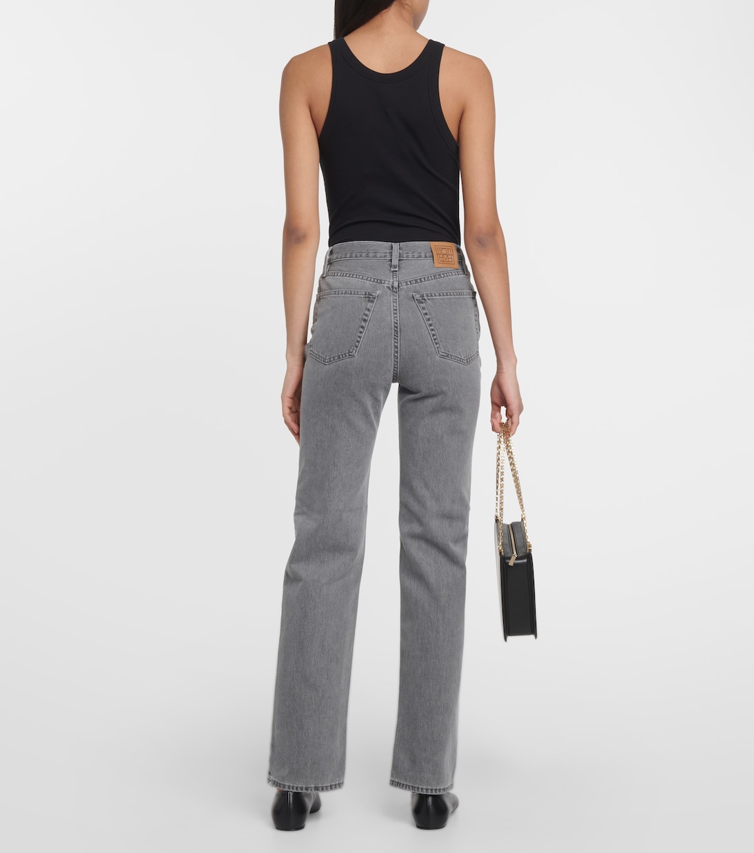 High-rise straight jeans | Toteme
