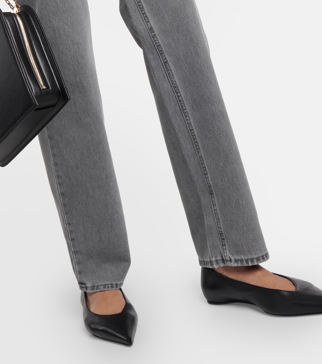 High-rise straight jeans | Toteme