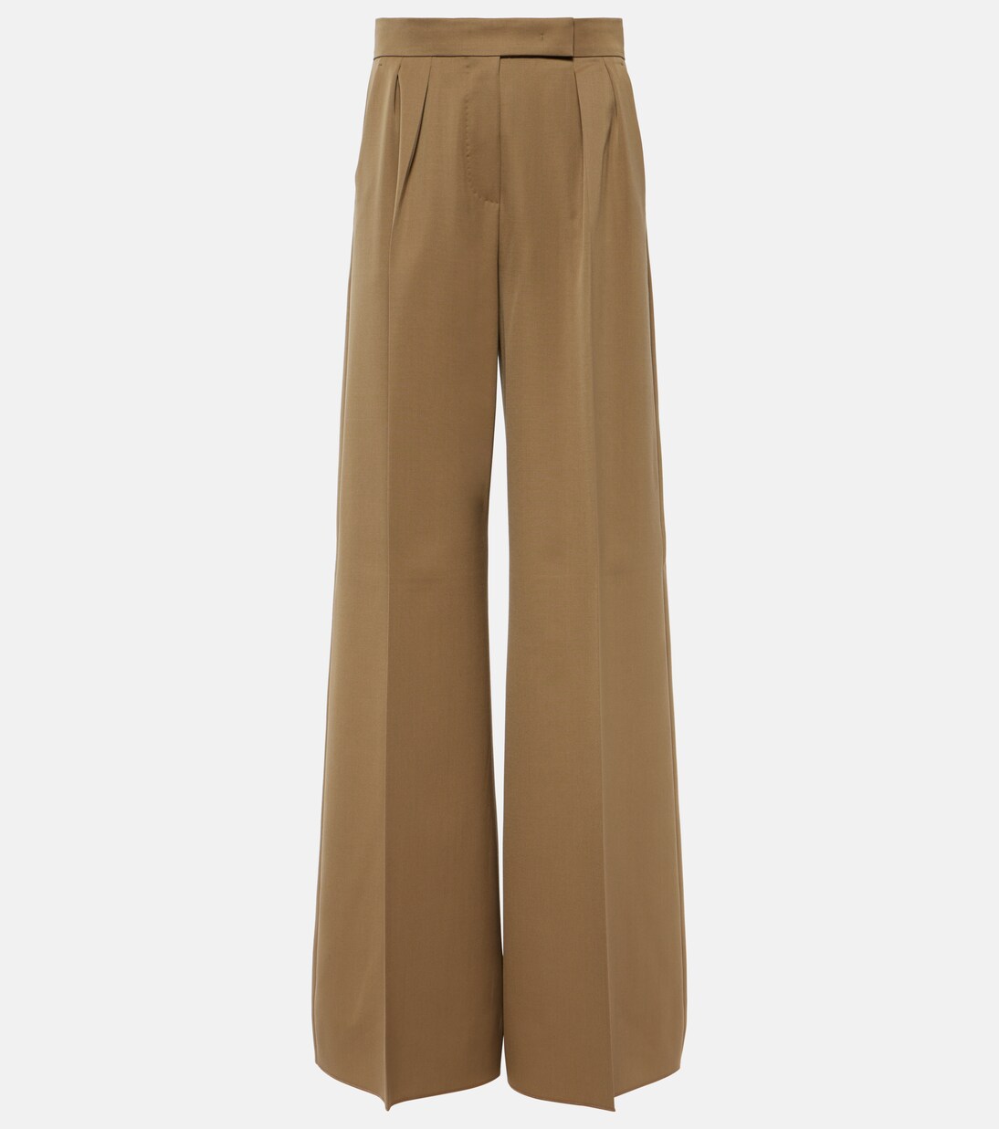 Libbra wool and mohair wide-leg pants | Max Mara
