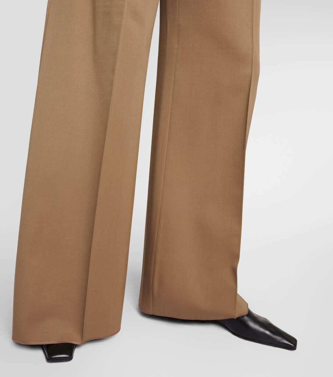 Libbra wool and mohair wide-leg pants | Max Mara