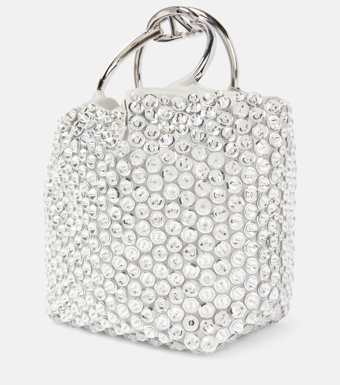 Secchiello Carry Secrets Small con cristalli | Valentino Garavani