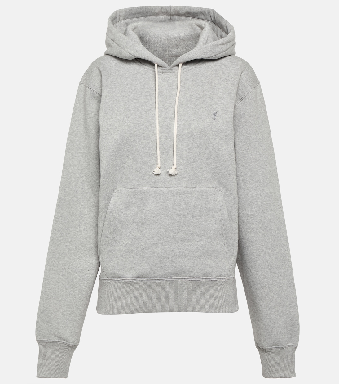 Sudadera con Capucha de Algodón Saint Laurent para Jóvenes