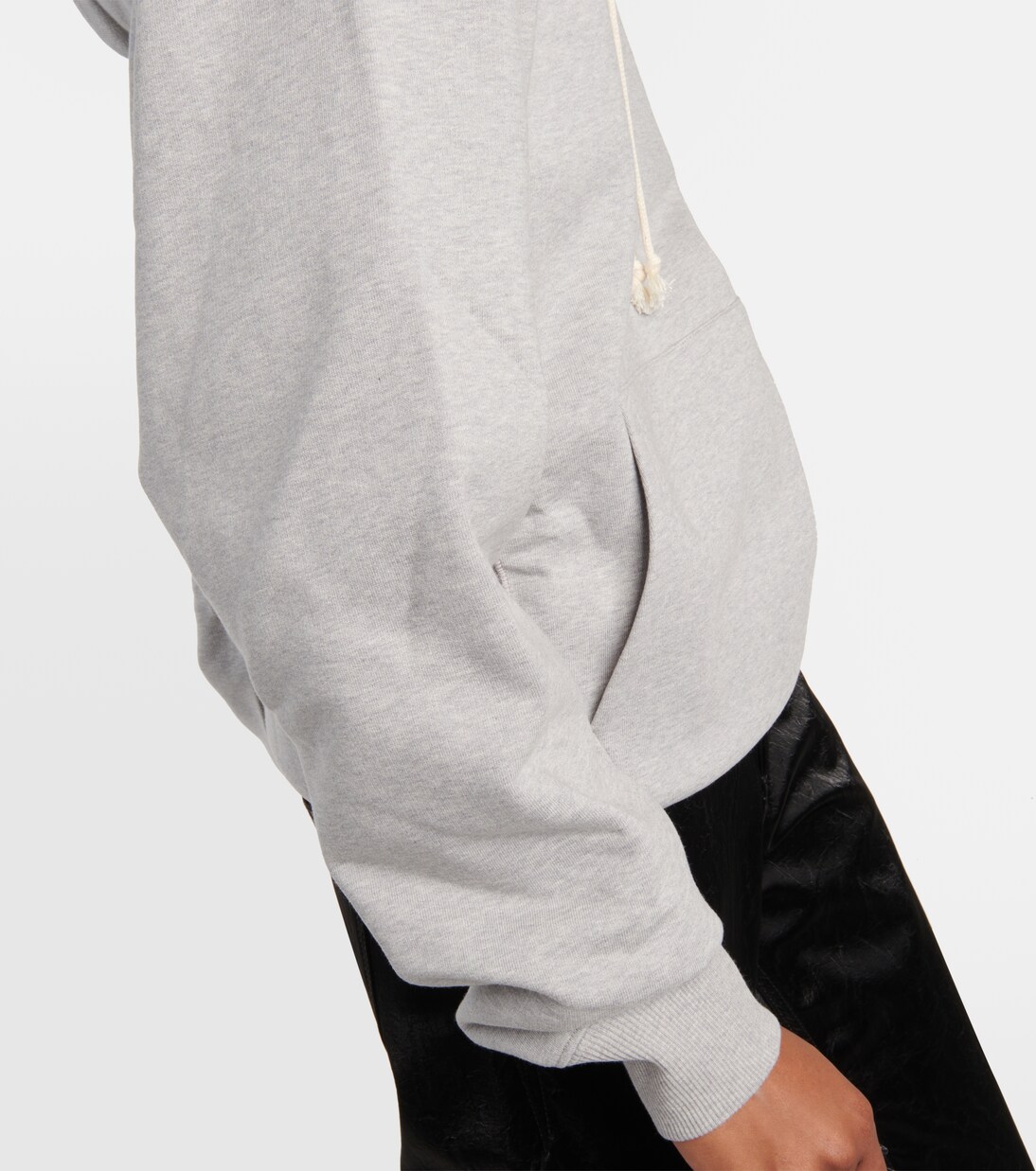 Sudadera con Capucha de Algodón Saint Laurent para Jóvenes