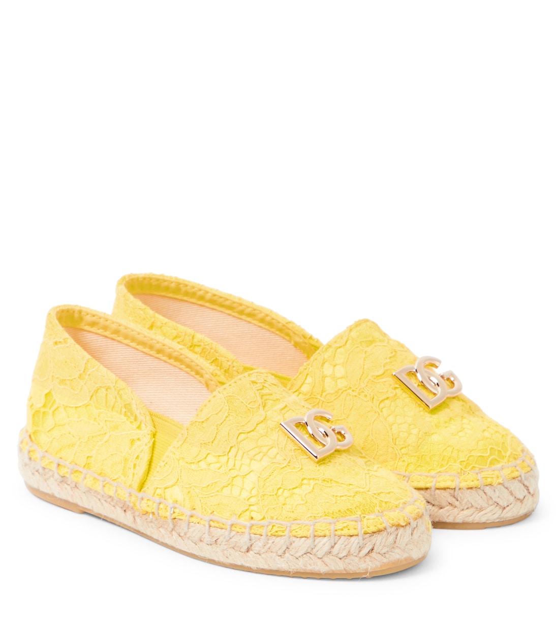 DG lace espadrilles | Dolce&Gabbana Kids