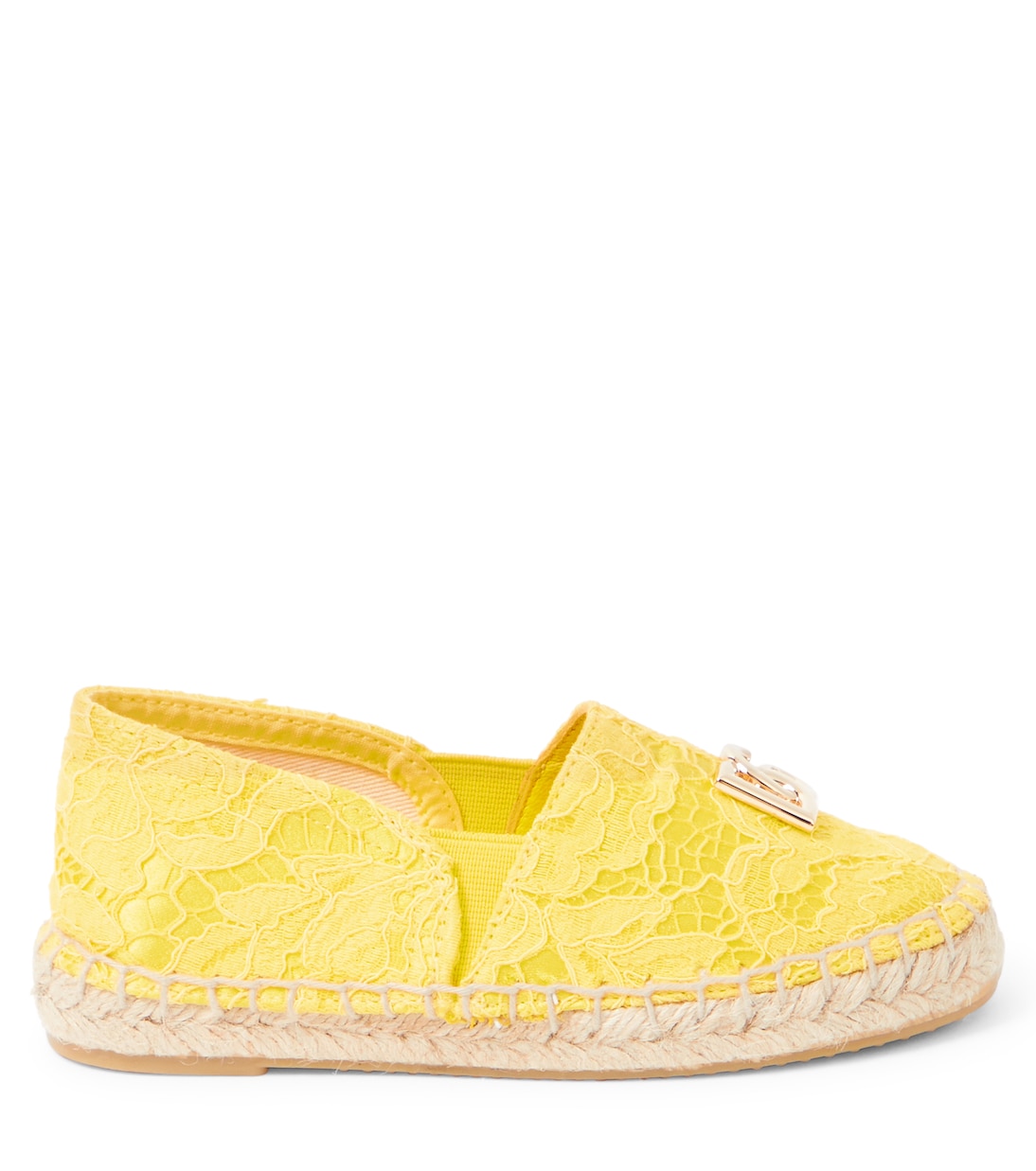DG lace espadrilles | Dolce&Gabbana Kids