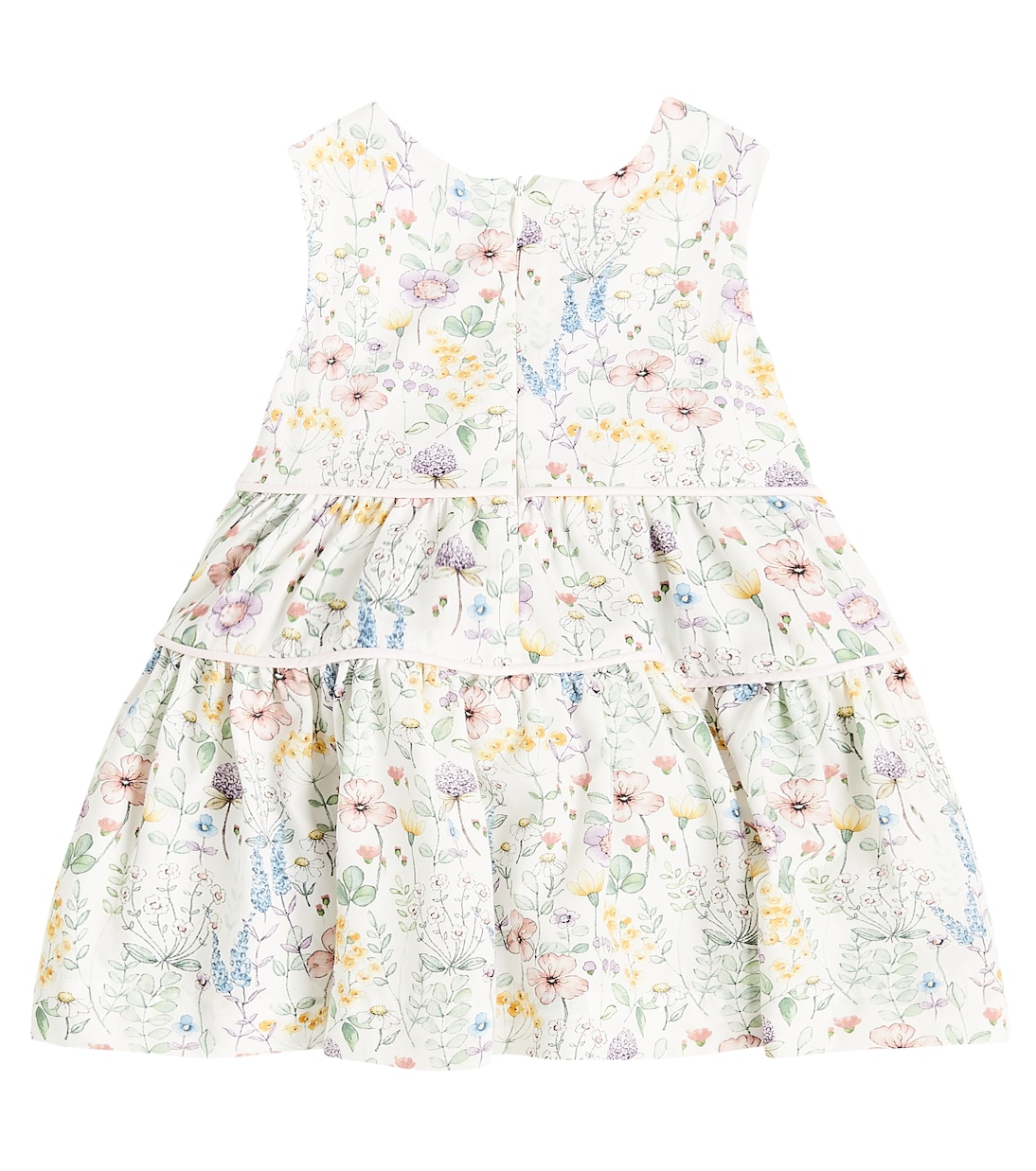 Baby - Abito in cotone con stampa | Il Gufo