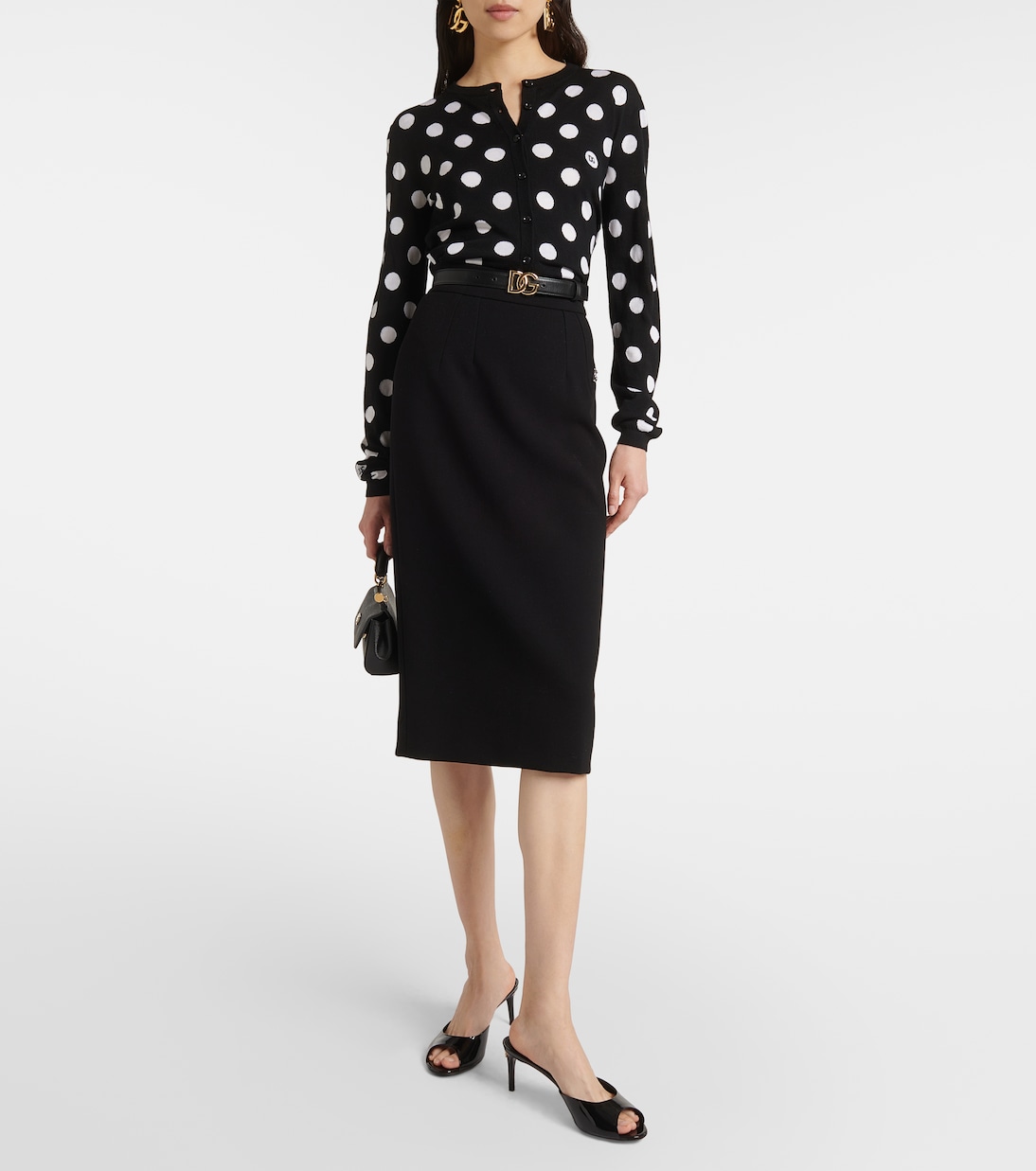 Pantoletten aus Lackleder | Dolce&Gabbana