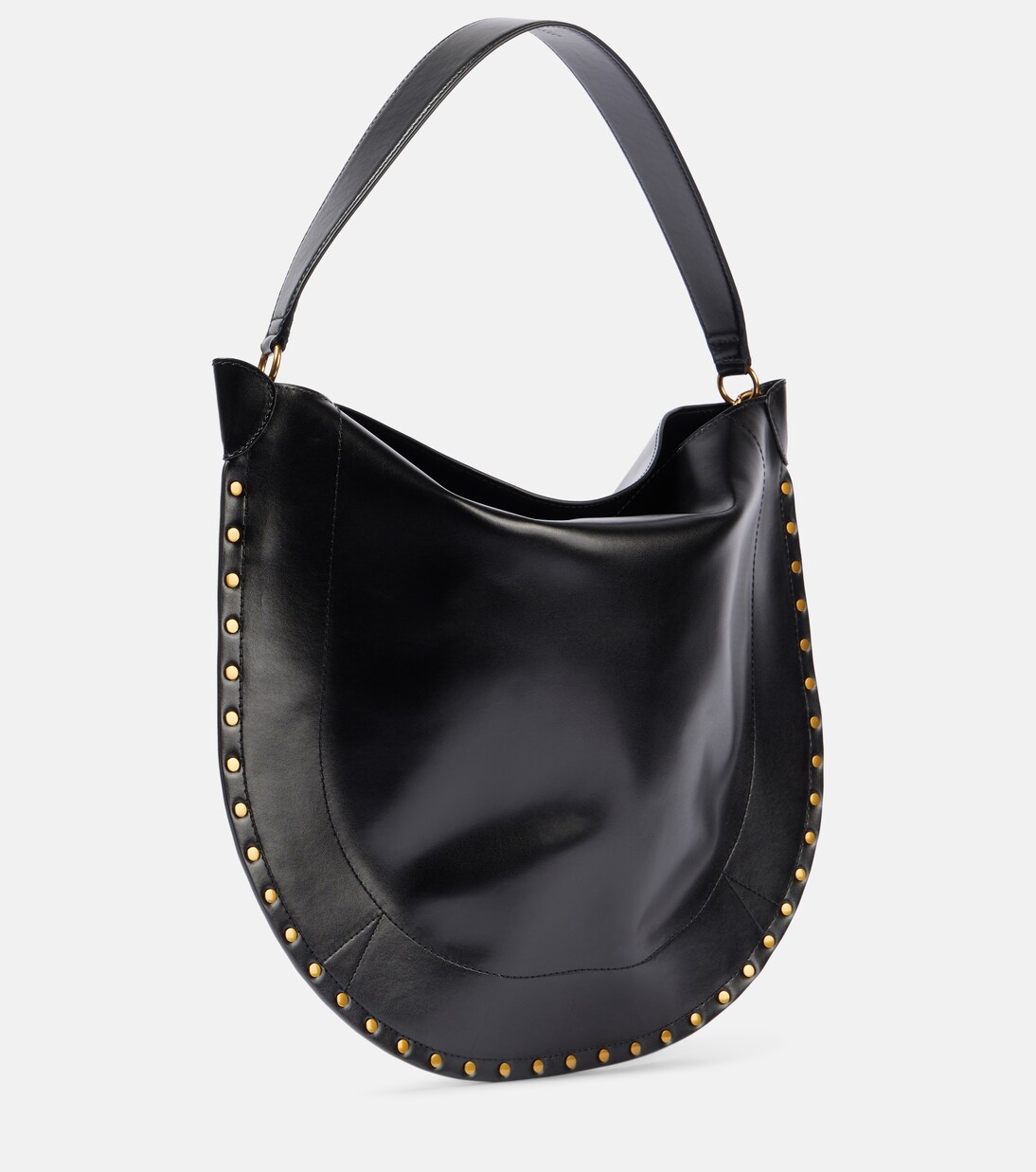 Verzierte Schultertasche Oskan aus Leder | Isabel Marant