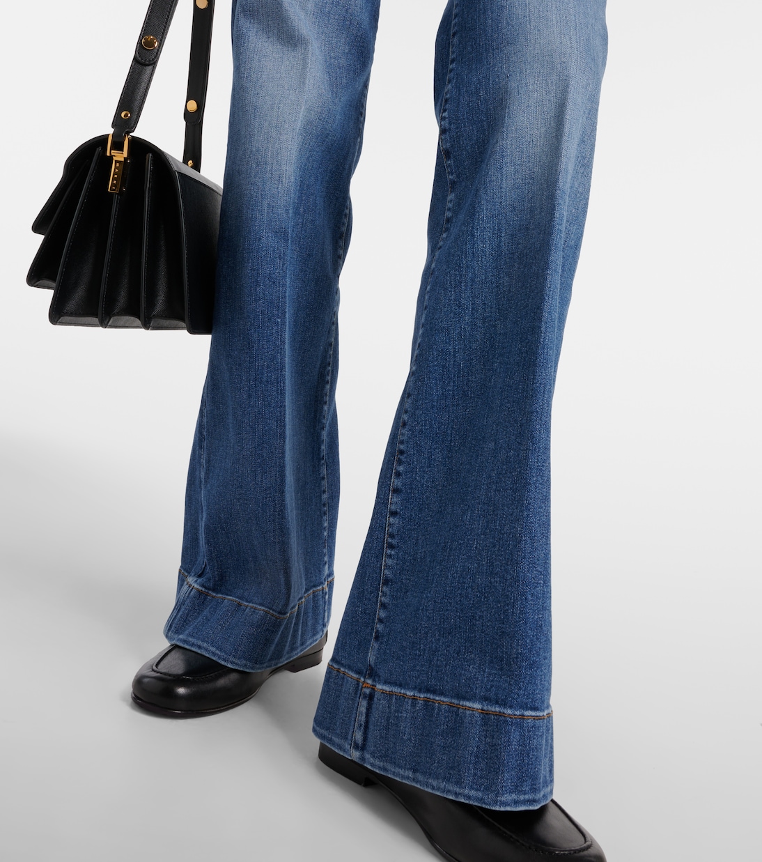 Modern Dojo high-rise flared jeans | 7 For All Mankind