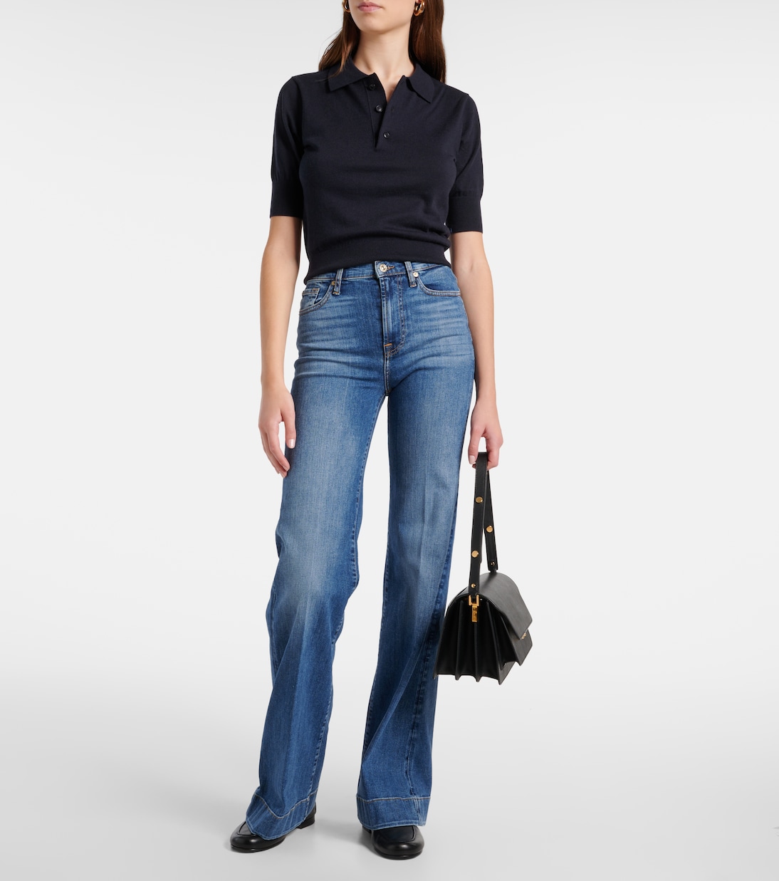 Modern Dojo high-rise flared jeans | 7 For All Mankind