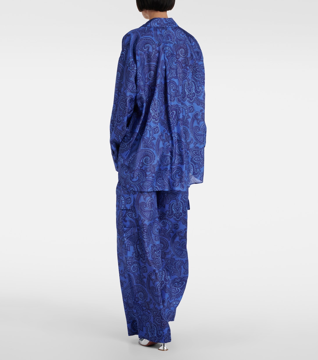 Chemise Ottie imprimée en soie | Zimmermann