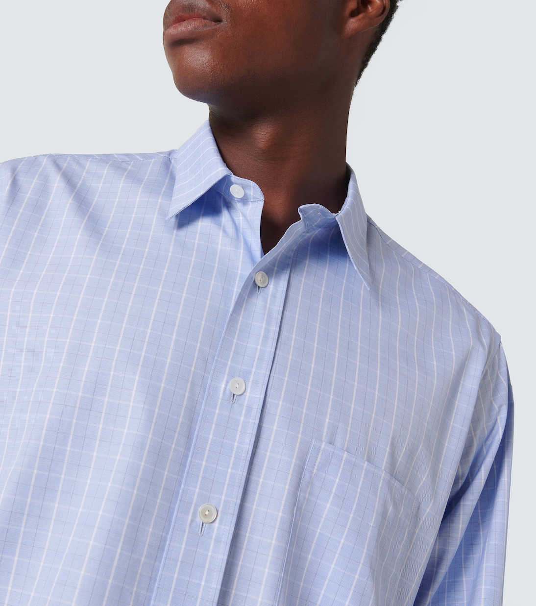 Camicia Cardiff in cotone a quadri | The Row