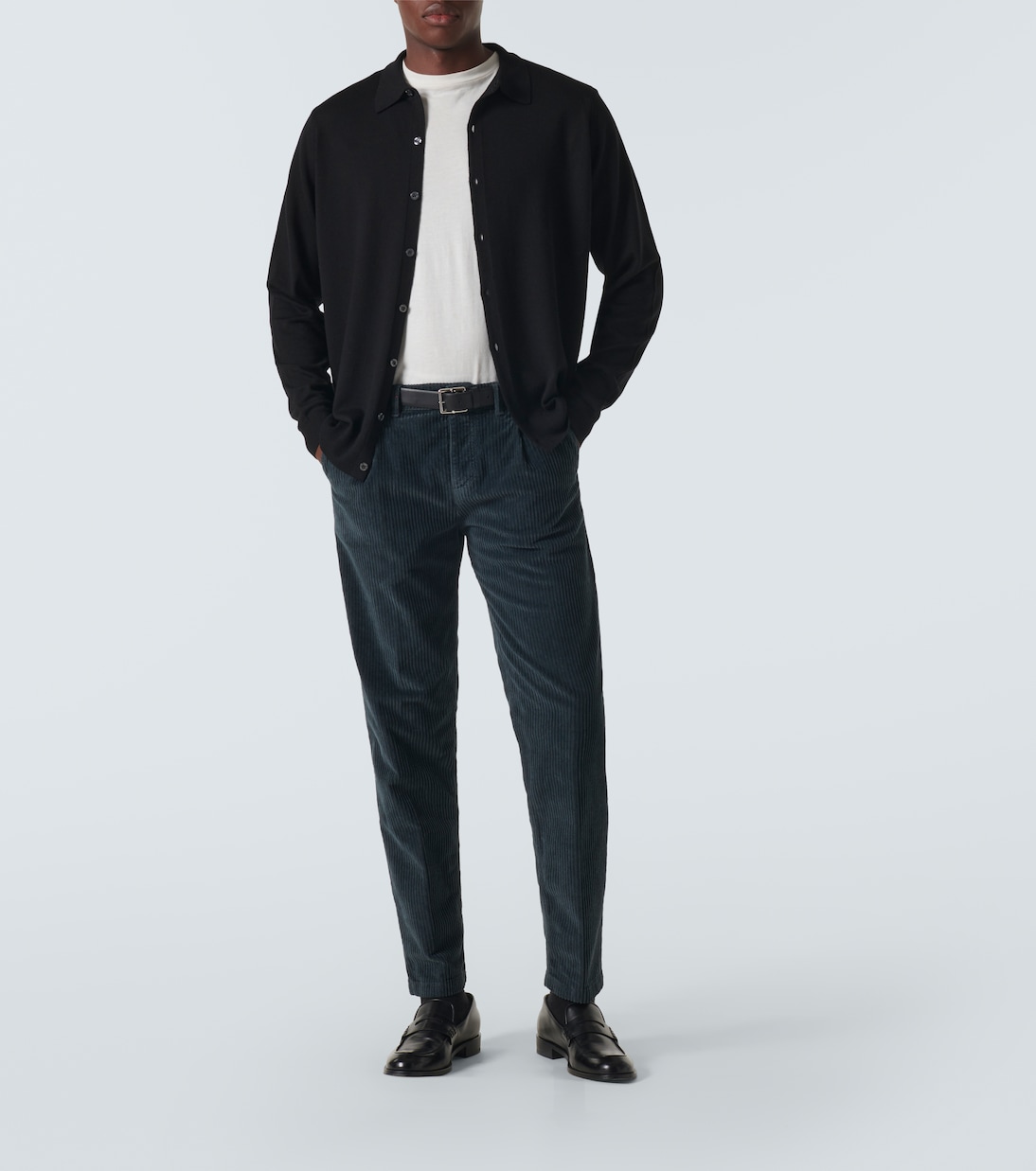 Gerade Hose aus Cord | Kiton