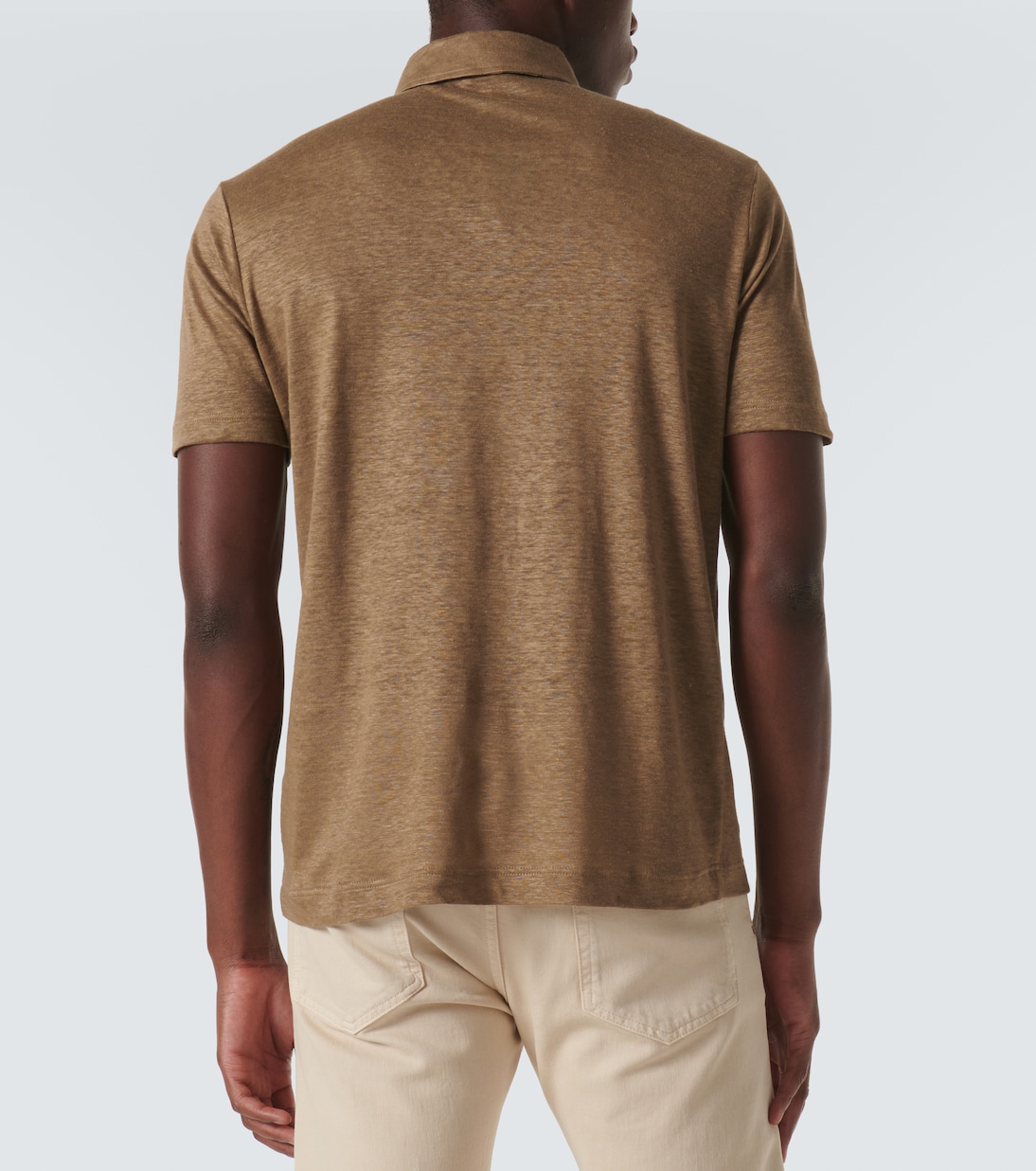 Polohemd aus Leinen | Loro Piana