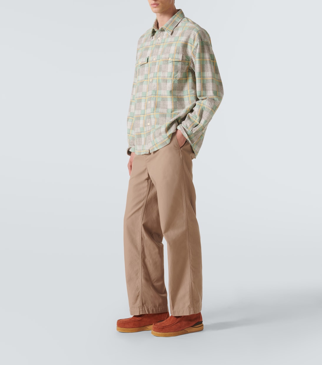 Mokassins Beuys Trekker-Folk aus Veloursleder | Visvim