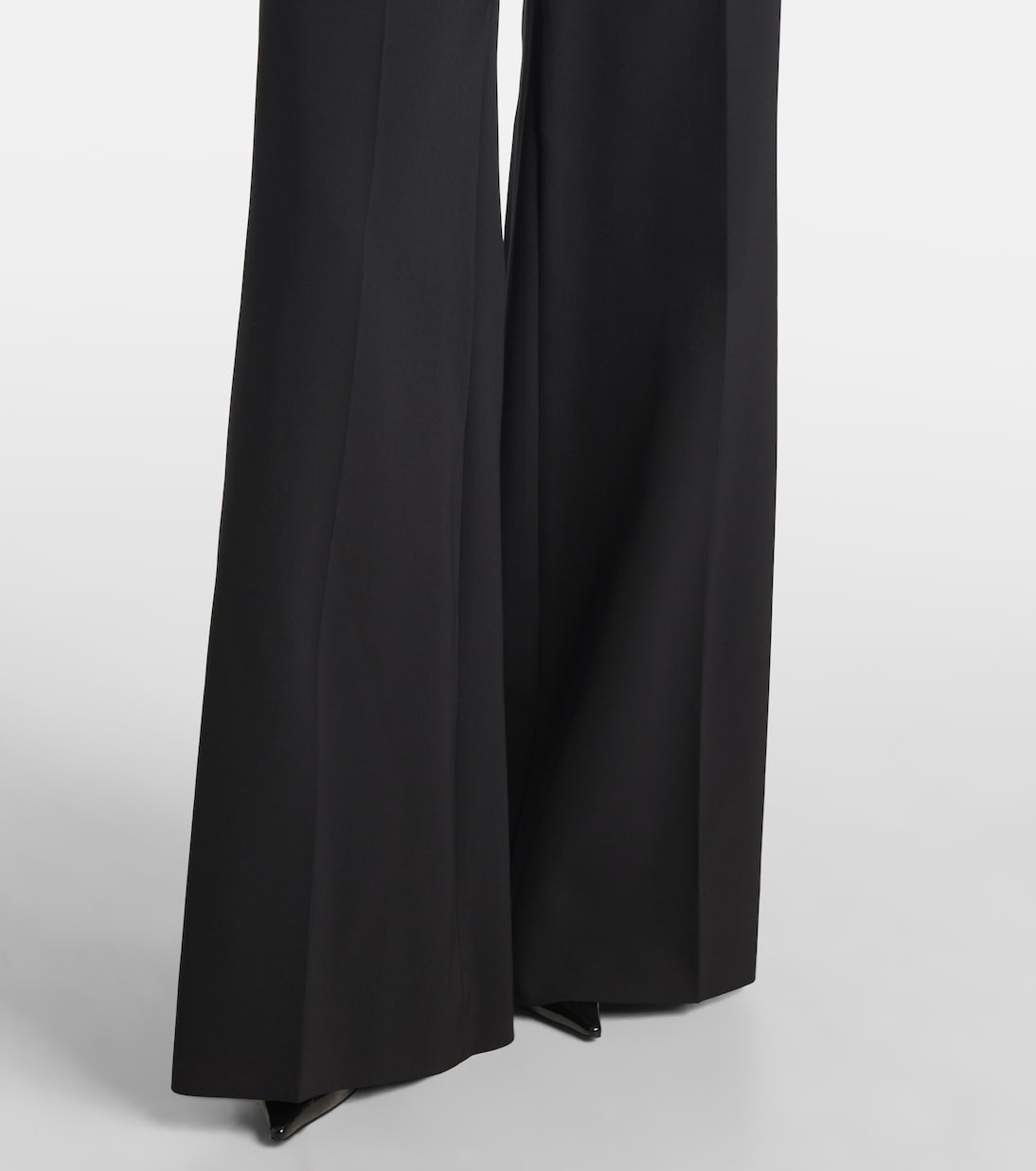 Pantaloni a gamba larga in misto lana | Stella McCartney
