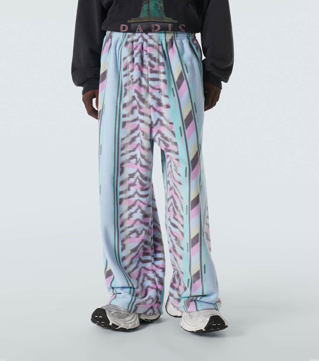 Printed fleece sweatpants | Balenciaga
