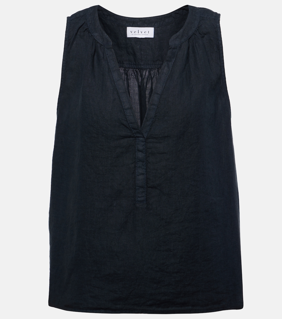 Tacy linen top | Velvet