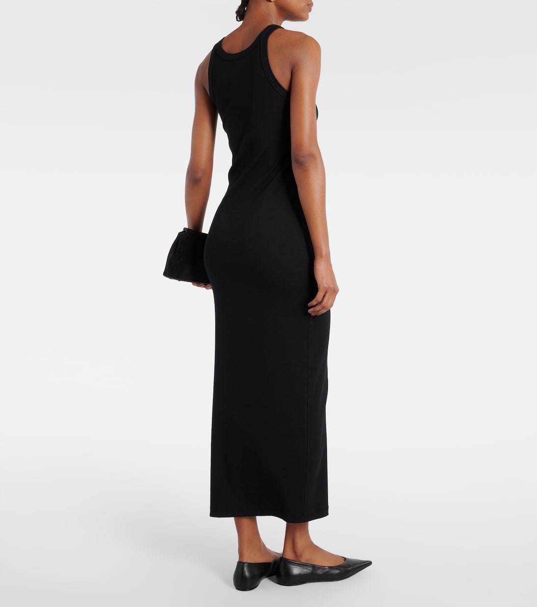 Robe midi en coton mélangé | Toteme