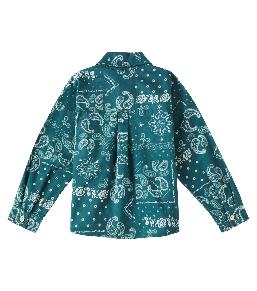 Paisley printed denim shirt | The New Society