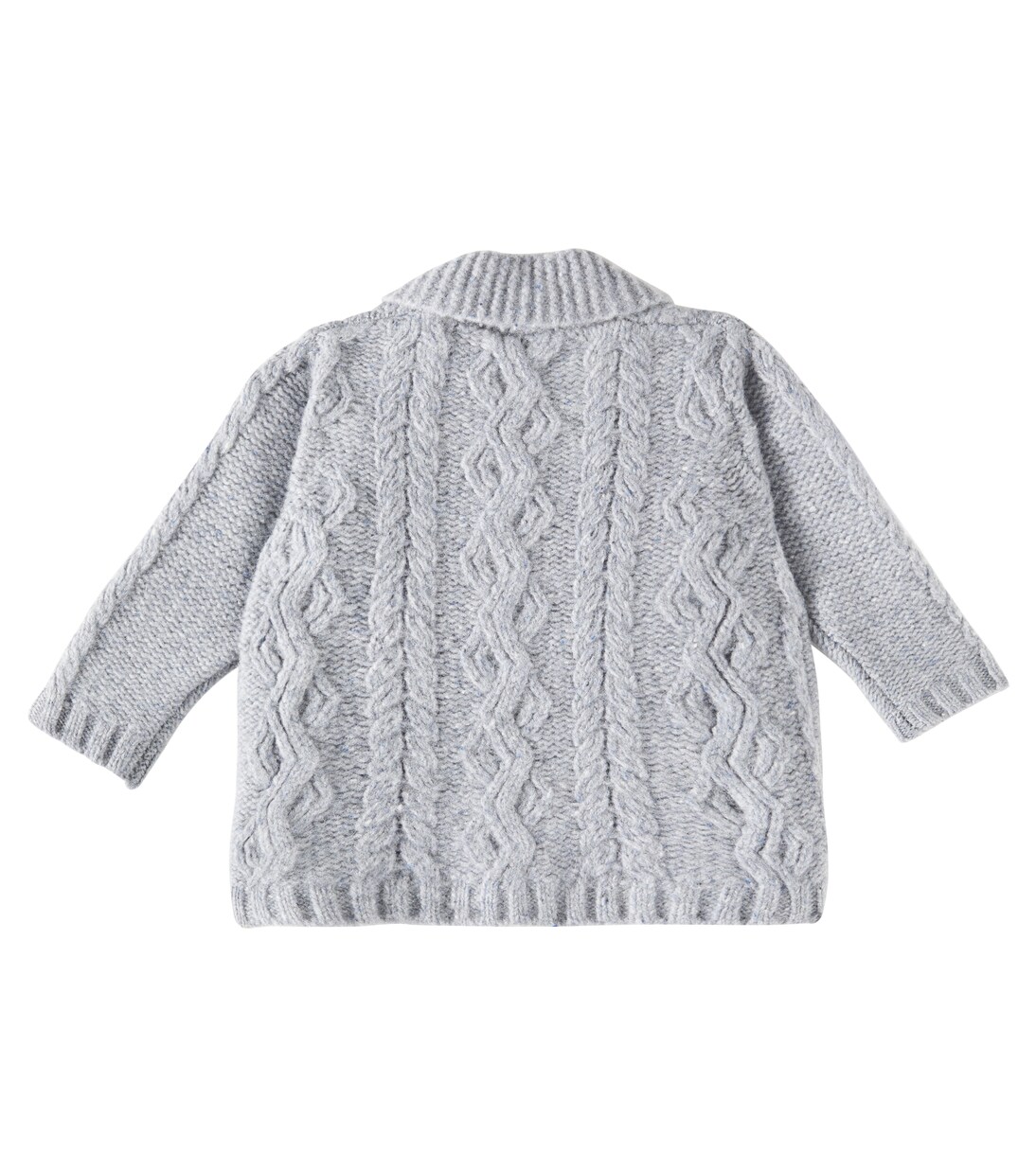 Cardigan in lana a trecce | Tartine et Chocolat