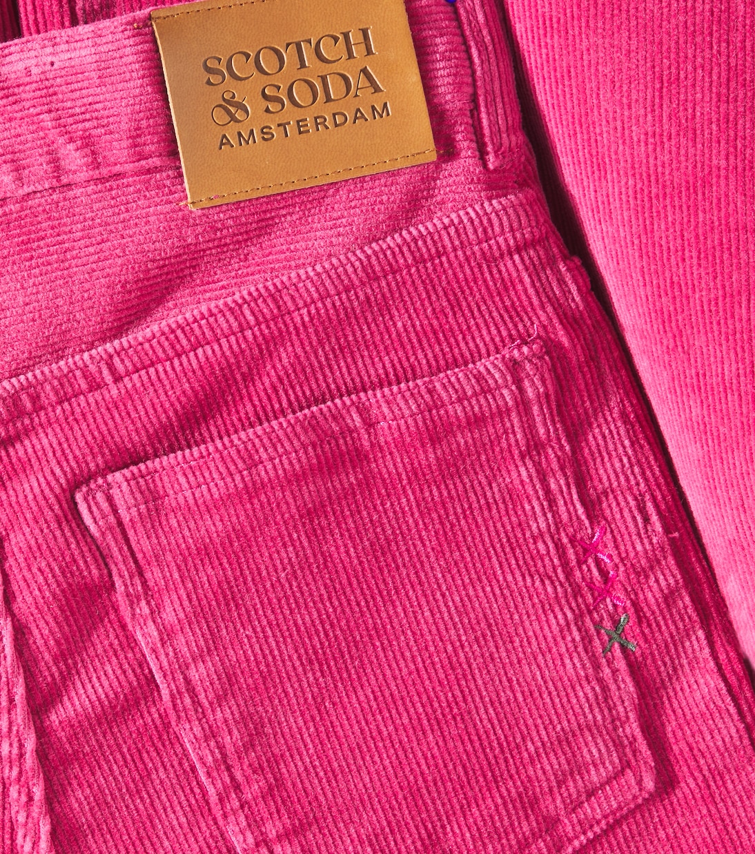 Weite Hose The Wave aus Baumwoll-Cord | Scotch & Soda Kids