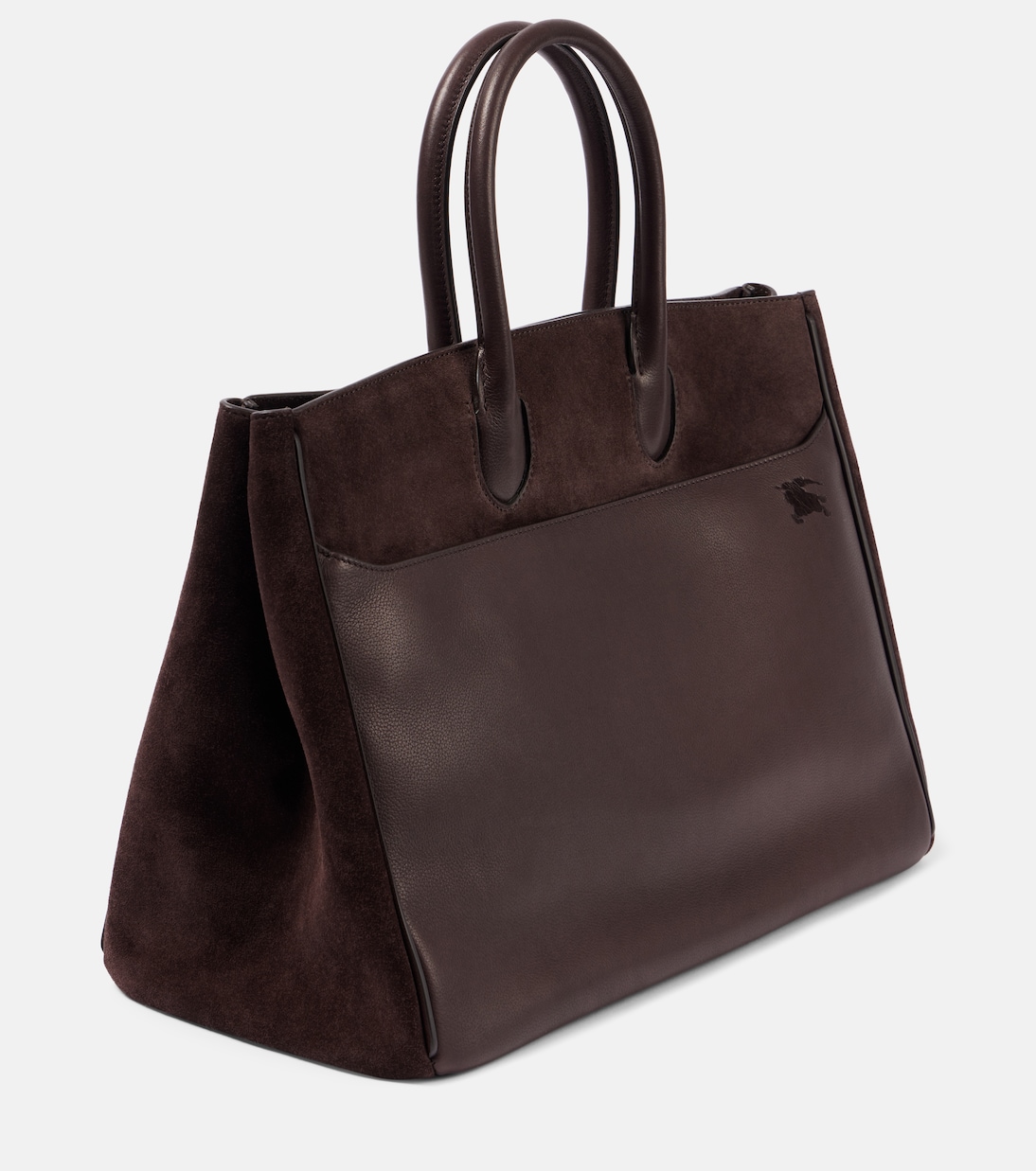 Cabas Rocking Horse Medium en daim | Burberry