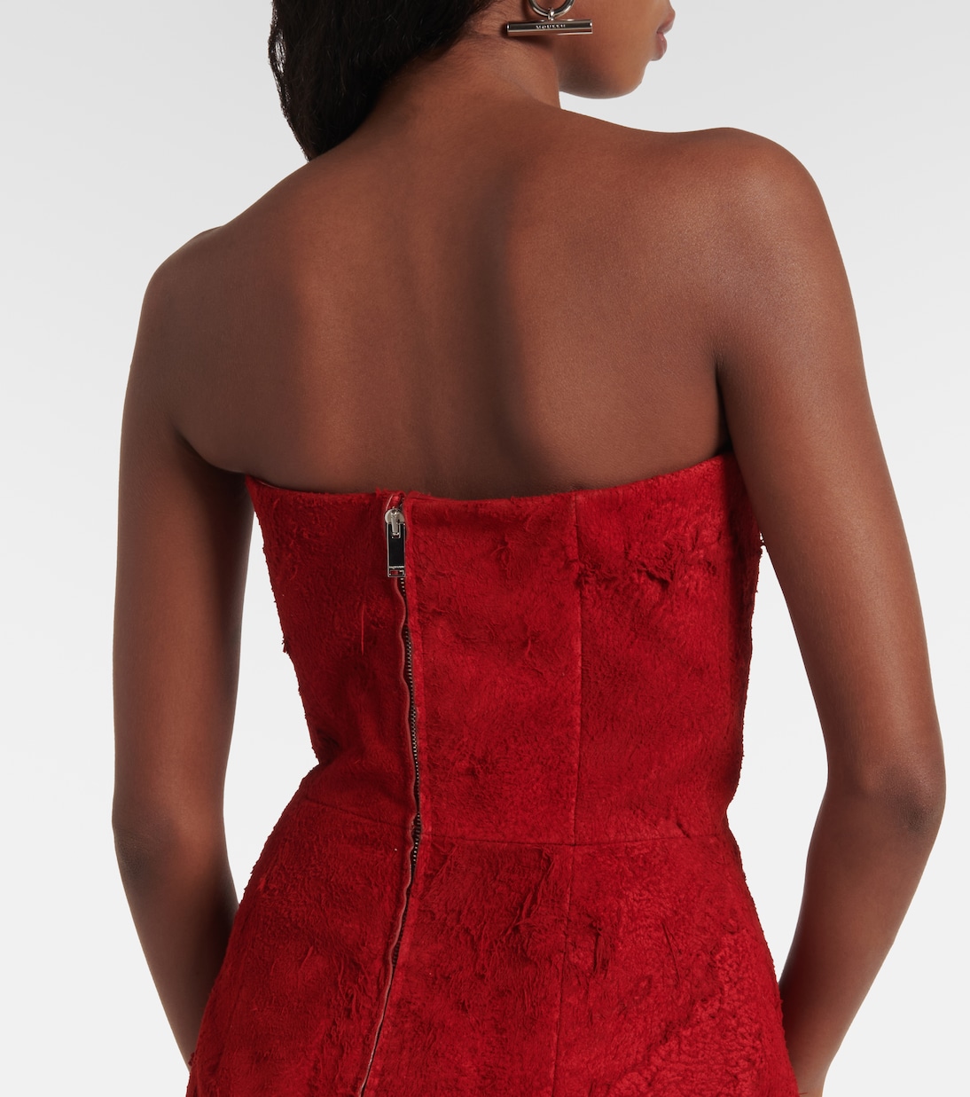 Abito midi in suede   | McQueen