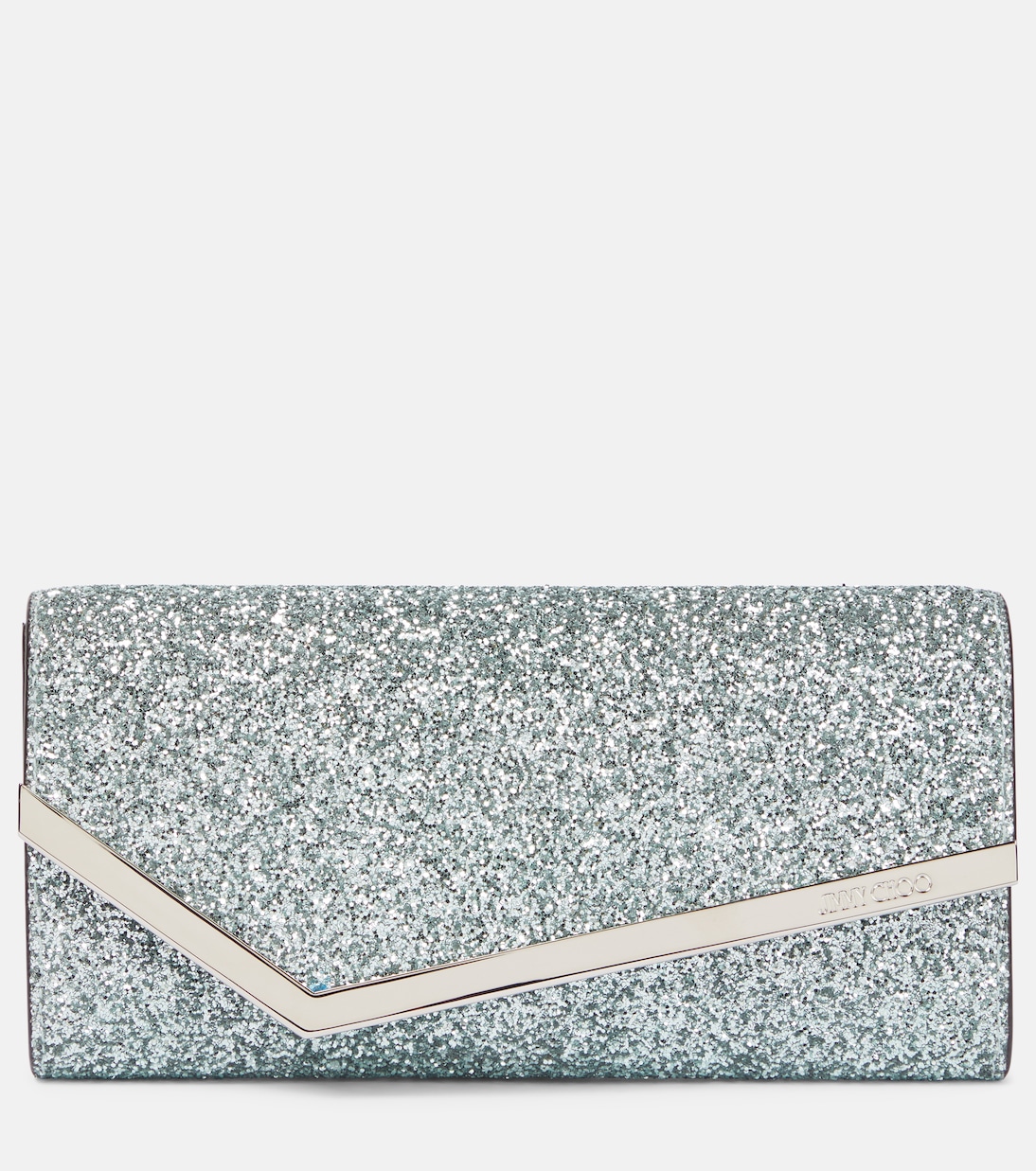 Clutch Emmie con glitter | Jimmy Choo