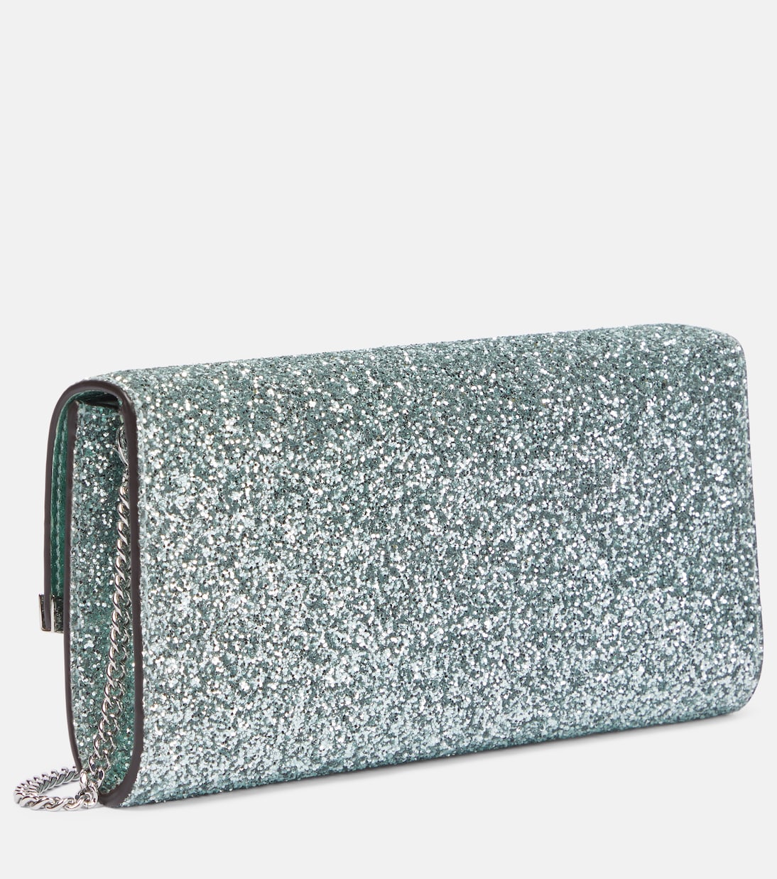 Clutch Emmie con glitter | Jimmy Choo