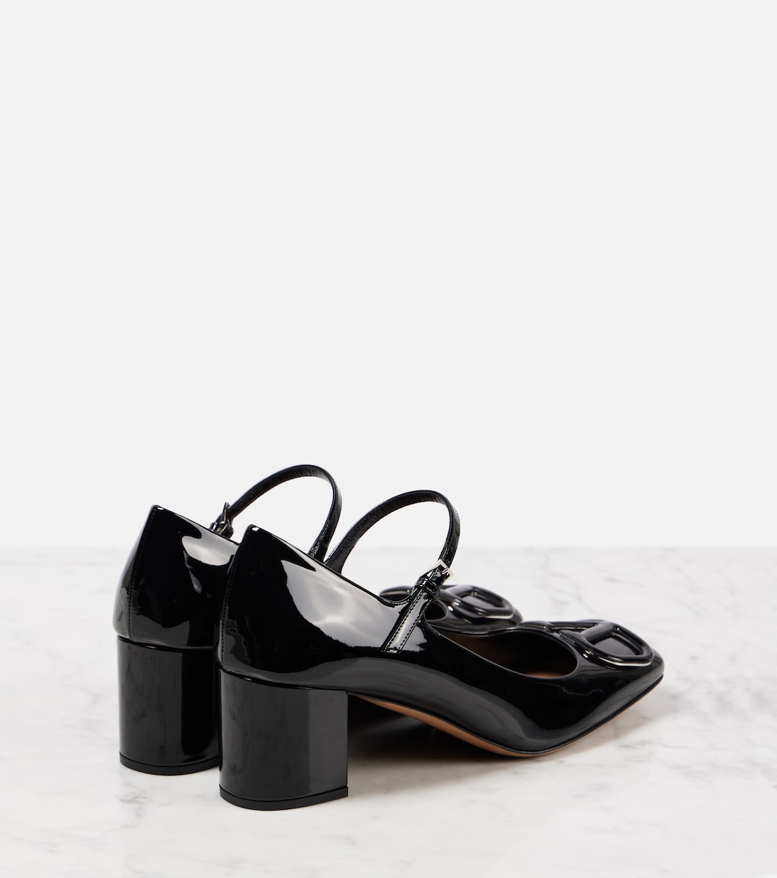 Escarpins VLogo Signature 60 en cuir | Valentino Garavani