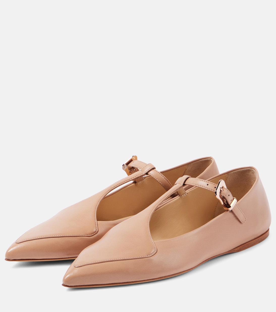 Ballerinas Liv aus Leder | Gabriela Hearst