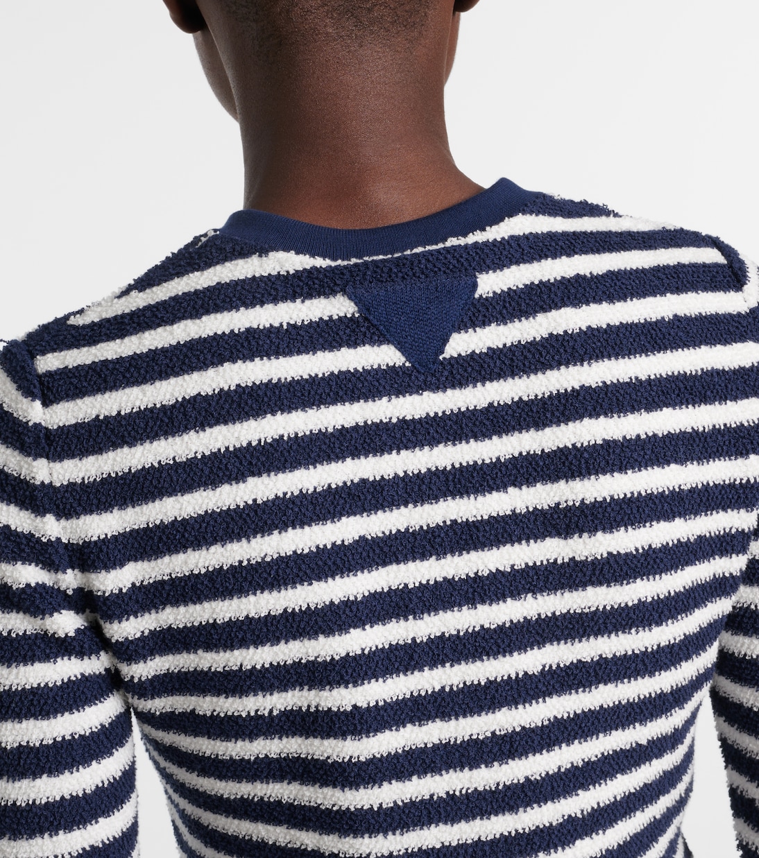 Cardigan in bouclé di misto cotone | Prada