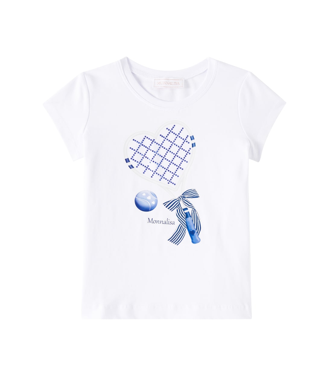 T-shirt imprimé en coton mélangé | Monnalisa