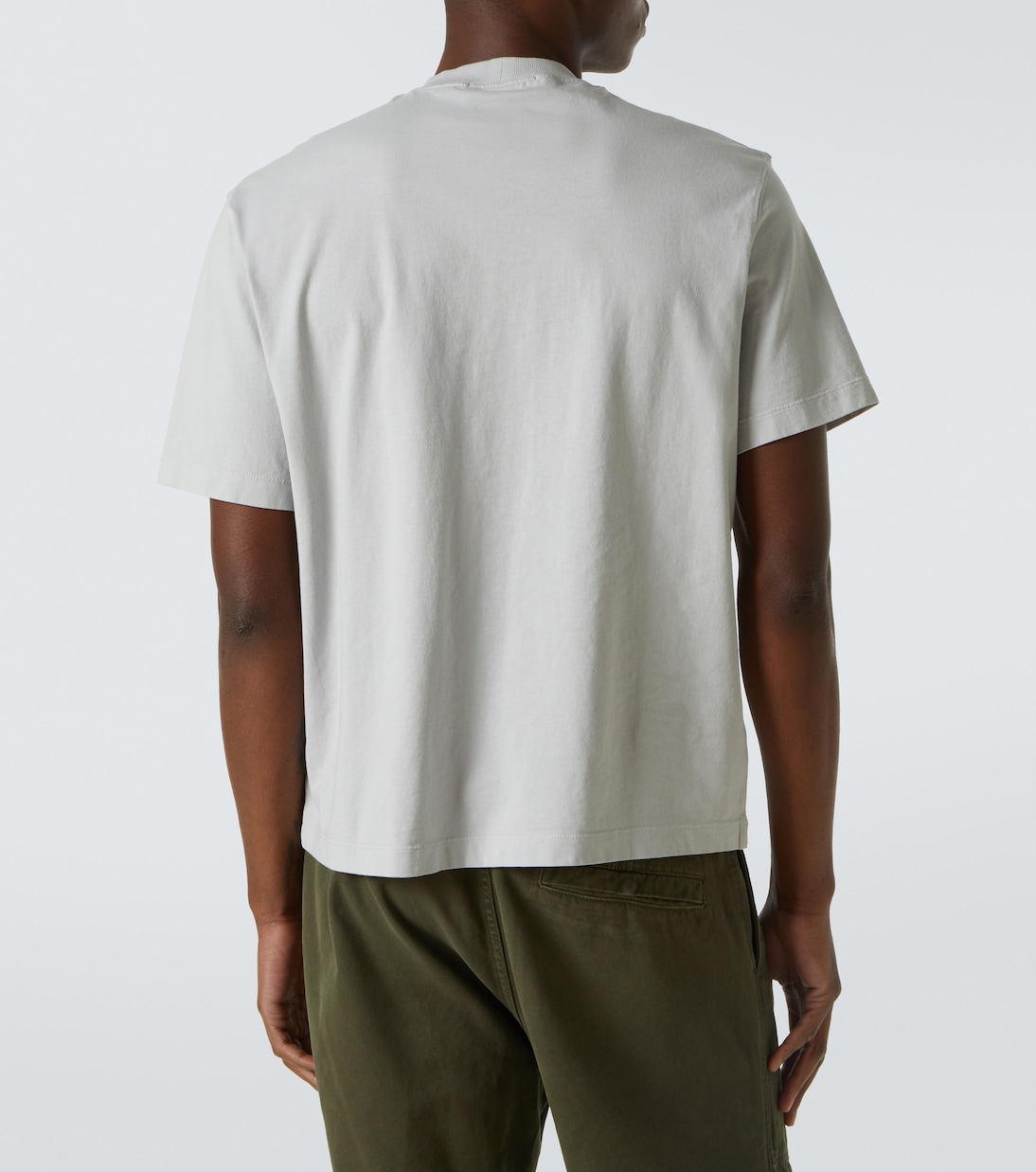 Camiseta de jersey de algodón con logo | Stone Island