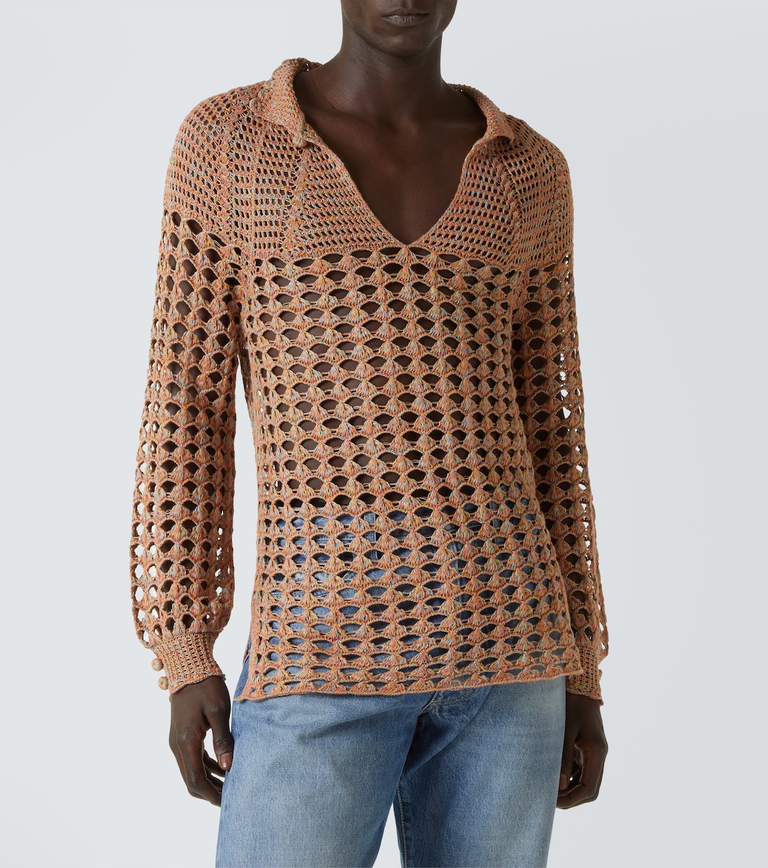 Pullover in lino e cotone | Valentino